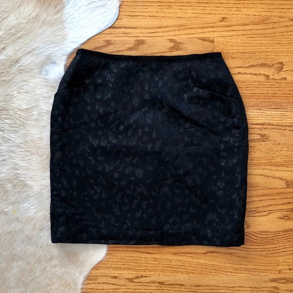 H&M Metallic Animal Print Skirt - Picture 2 of 4